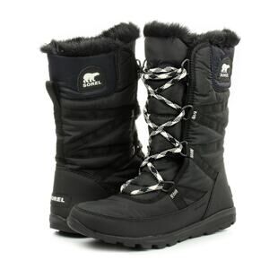 Sorel Whitney Mid Lace winter boots black 6